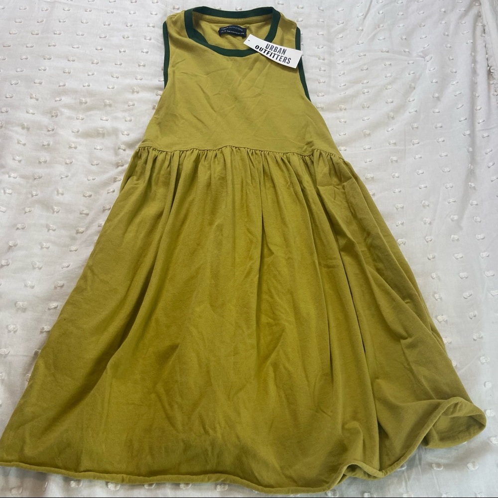 UO Hadley Contrast Trim Mini Dress